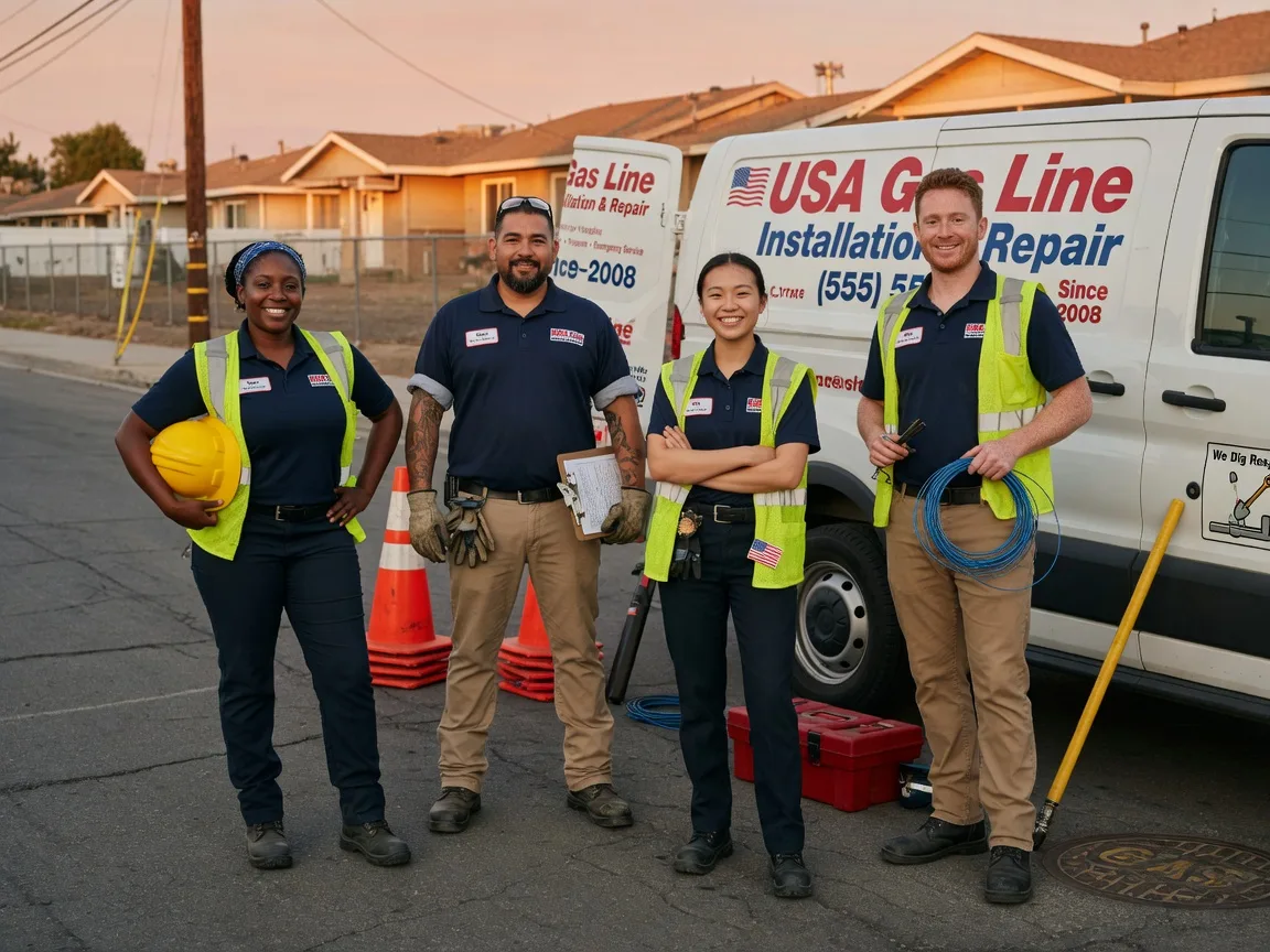 Gas Line Installation company in Oxly, MO